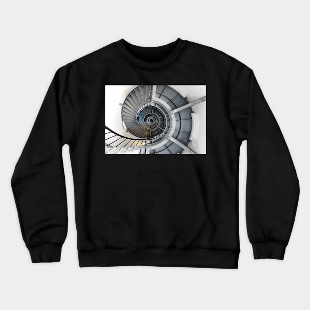 Spiral Staircase Crewneck Sweatshirt by Ckauzmann